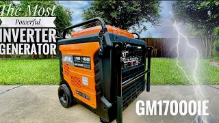 The Most Powerful Inverter Generator Genmax GM17000ie  Best Whole Home Inverter Generator [upl. by Odelia]