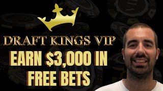 Im DraftKings VIP amp Got 3000 as a Gift [upl. by Nollad]