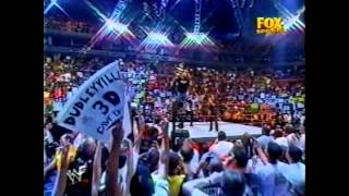 Stone Cold Steve Austin Entrance Raw 230701 First Raw After Invasion [upl. by Haase]