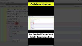 CoPrime or Mutually Prime Number  Relatively Prime Number क्या हैं cms Teacher [upl. by Ynohtnakram]