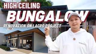 Bungalow With High Ceiling  Lagro Project [upl. by Yrallam340]