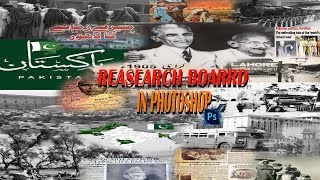 How to Create a Research Board in Photoshop [upl. by Delastre]