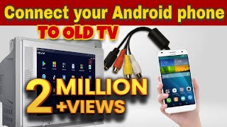 Connect your android phone to old crt tv [upl. by Lubbock]