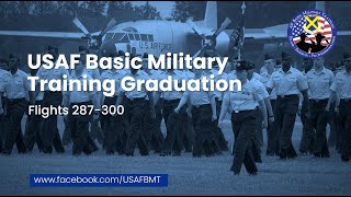 USAF Basic Military Training Graduation Ceremony Flights 287300  April 18 2024 [upl. by Trescha]