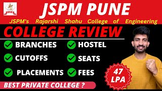 JSPMs Rajarshi Shahu College of Engineering College Review 2024  JSPM College Review Pune [upl. by Bouldon281]