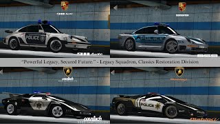 nfshotpursuit SCPD CLASSICS vs HOT PURSUIT [upl. by Frierson]