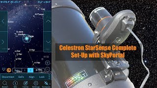 Celestron StarSense SetUp Alignment amp Calibration with SkyPortal [upl. by Rhine]