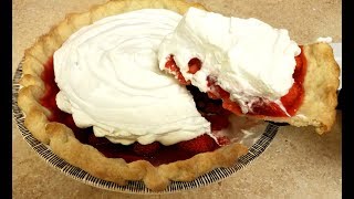 Fresh Strawberry Pie Recipe [upl. by Omsare383]