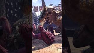 Tigrex VS Odogaron shorts mhwiceborne youtubepartner [upl. by Nylannej858]