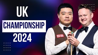 🔴LIVE Ding Junhui vs Shaun Murphy UK Championship Snooker 2024 Score Board Snooker live [upl. by Adnahcal]