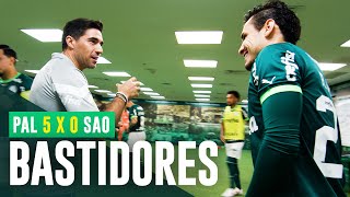 BASTIDORES DA GOLEADA HISTÃ“RICA  PALMEIRAS 5 X 0 SÃƒO PAULO  BRASILEIRO 2023 [upl. by Funk]