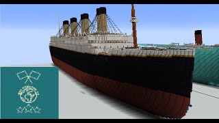 RMS TITANIC Update 1 MinecraftMSB [upl. by Oswell]