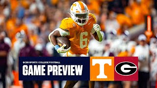 College Football Week 12 No 7 Tennessee vs No 12 Georgia  Game Preview [upl. by Mccourt]