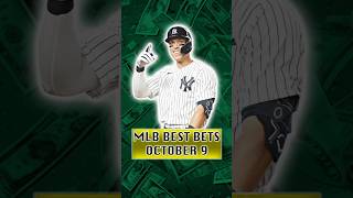 MLB PICKS FOR TODAY MLB BEST BETS FOR OCTOBER 9 ⚾️ New York Yankees vs Kansas City Royals mlbpicks [upl. by Gusta870]