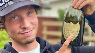 Opening a bottle of Dom Perignon Vintage 2008 Champagne [upl. by Hughes96]