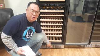 Review of the NewAir AWR1600DB Wine Cooler [upl. by Eilyac]