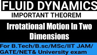 Irrotational Motion In Two Dimensions  Source Sink And Doublet  Laplace Equations [upl. by Roseanne]