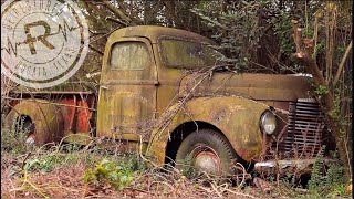 Abandoned Truck Rescued From Woods After 50 Years 1946 International Overtaken By Nature  RESTORED [upl. by Garretson]