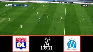 OLYMPIQUE LYONNAIS VS OLYMPIQUE MARSEILLE  LIGUE 1 20242025  FOOTBALL LIFE 2024 [upl. by Hareema]