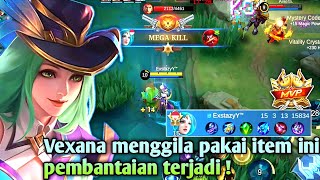 Vexana best build 2024  Build vexana tersakit 2024 top global  Mobile legends [upl. by Eelesor]