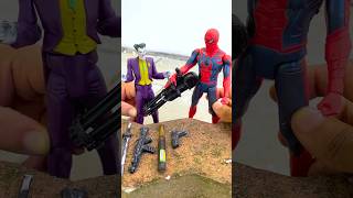 Joker What do you choose  Marvel Toys spiderman marvaltoys [upl. by Suryt]