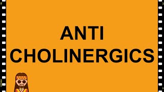 Anticholinergic drugs Antimuscarinic drugs Cholinergic Blocker Pharmacology MADE EASY [upl. by Raquel]