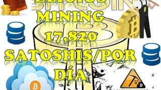 Eligius Mining I Nueva Mineria en la Nube Comienza a Minar Bitcoin Gratis I 17280 Satoshis Diarios I [upl. by Stiles97]