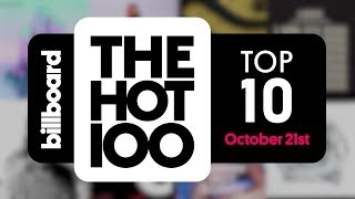 Early Release Billboard Hot 100 Top 10 October 21st 2017 Countdown  Official [upl. by Aiciram]