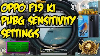 Oppo f19 ki pubg sensitivity settings best and zero recoil sensitivity settings oppo f19 sensitivity [upl. by Nochur716]