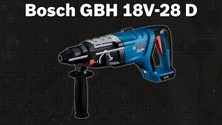 AkkuBohrhammer Bosch GBH 18V28 D  TEST  Deutsch [upl. by Shoifet408]