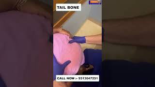 TAIL BONE  Chiropractic Treatment in Delhi  Dr Varun  Call  9313047251 doctor delhi noida [upl. by Ahtoelc]