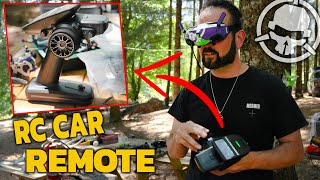 Flying a FPV Drone with a RC Car Remote [upl. by Lull]