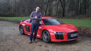 Audi R8 V10 Plus 2016 review  TELEGRAPH CARS [upl. by Yraillih]