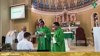 Misa Dominical  04 02 2024  Holy Spirit  Catholic Church New Farm CCLB [upl. by Itsim]