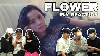 eng sub JISOO  ‘꽃FLOWER’ 뮤비 남녀 댄서의 리액션 차이  DANCERS REACT to JISOO  ‘FLOWER’ Music Video [upl. by Hcra]