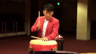 Demonstration for Percussion 6  Bian Gu 扁鼓 [upl. by Obelia]