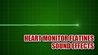 Heart Monitor Flatline Sound ⚕️EKG Flatline Sound [upl. by Tasha]