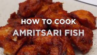 How to cook Licious Amritsari Fish Ready to Deep Fry [upl. by Oicatsana]