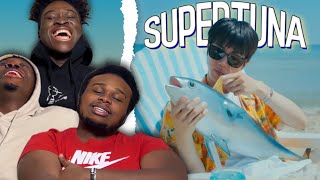 Jin Super Tuna Special Video REACTION [upl. by Enorel]