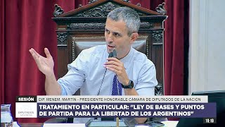 🇦🇷 SESIÓN COMPLETA 6 de febrero 2024  Diputados Argentina  Ley de Bases  VUELTA A COMISIÓN [upl. by Alrac]