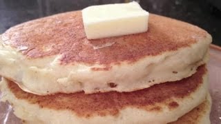 Easy Pancake Batter With Baking Soda  Pancake Breakfast [upl. by Skill]