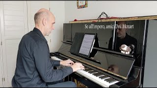 Se allimpero amici Dei  Mozart  karaoke  accompaniment [upl. by Leund830]