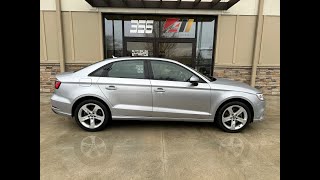 2018 Audi A3 Premium in Florett Silver Metallic SOLD [upl. by Hosbein]