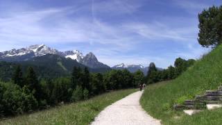 GarmischPartenkirchen Wanderung zur PfeifferAlm [upl. by Olsson120]