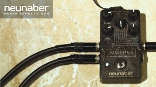 Neunaber Immerse Reverberator  Spring amp Shimmer A [upl. by Acnaib]