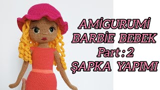 AMİGURUMİ BEBEK FÖTR ŞAPKA MODEL ANLATIMI [upl. by Hew335]