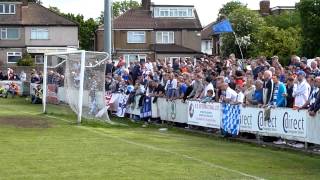 Margate FC Fans  Ryman League Premier PlayOff Final 2015 [upl. by Kirchner342]