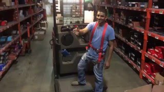 UNOFFICIAL Forklift training video  Order Picker [upl. by Nosduj]