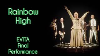 1981 Patti LuPone Evita Rainbow High Final Performance [upl. by Nho]