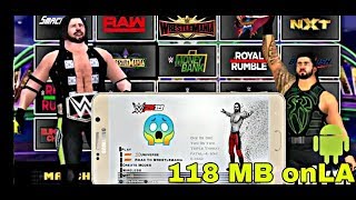 WWE 2K19 Android PatchMod For Svr 2011 Ppsspp Android And Pc Wwe2k11 [upl. by Ertemed429]